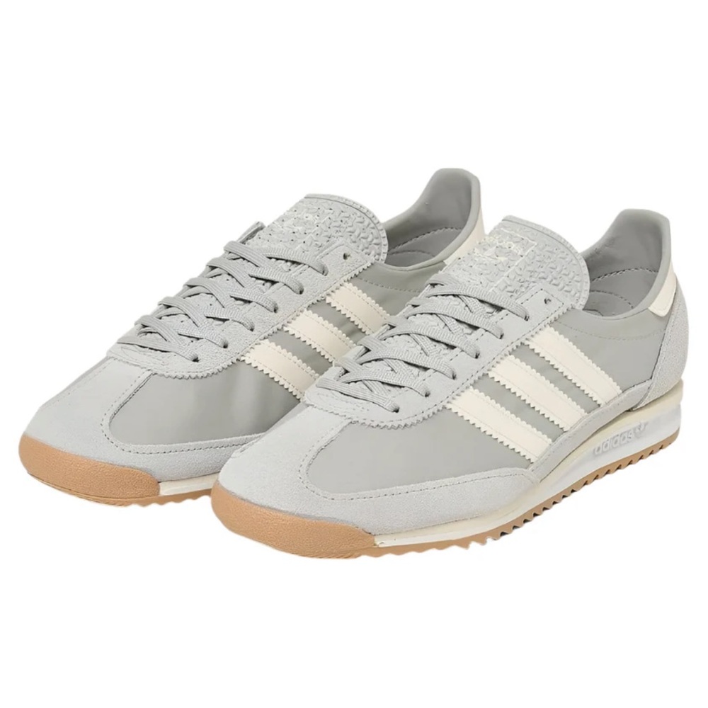 NWB Adidas SL72 Classic Gray / light blue and Cream Trainers